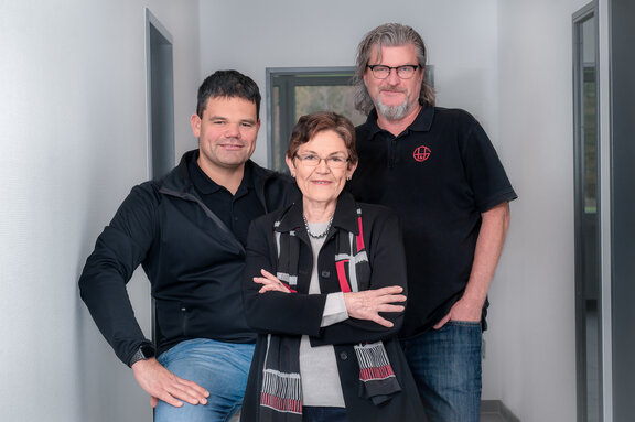 Die Geschäftsführer Christoph Schönthaler (li), Eva Schönthaler und Matthias Rinke | © GH