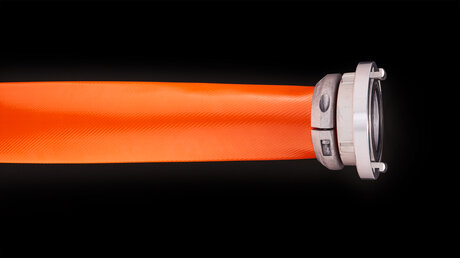 Orange GH HILCOFLEX PU DRAG with coupling | © GH